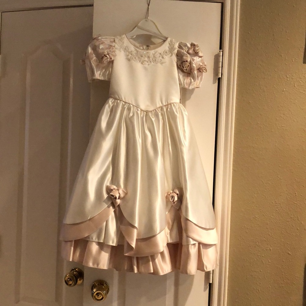 Mon Cheri Toddler Bridal Dress
